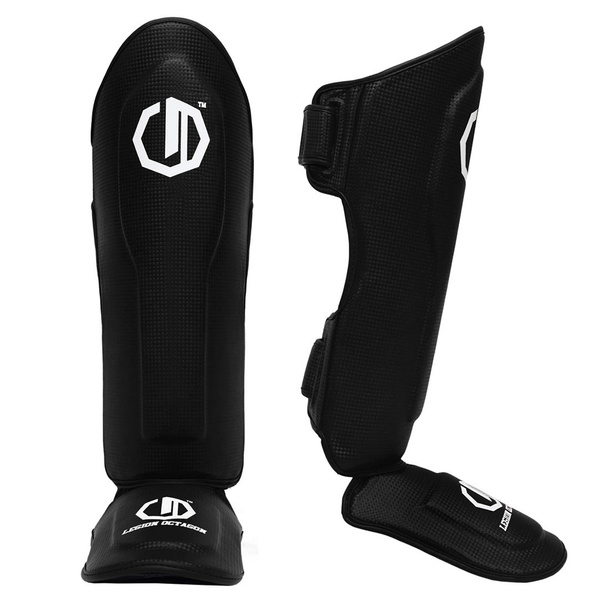 Ochraniacze na piszczele Octagon Legion Kevlar Czarne