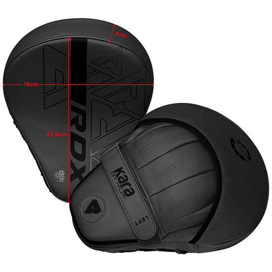 Tarcze bokserskie RDX Focus Pad Kara F6 Czarne