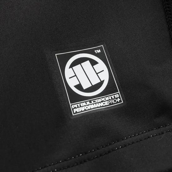 Rashguard z długim rękawem męski Pit Bull Hilltop Sports Czarny