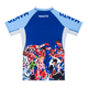 Rashguard z krótkim rękawem męski Manto GYM 3.0 Niebieski