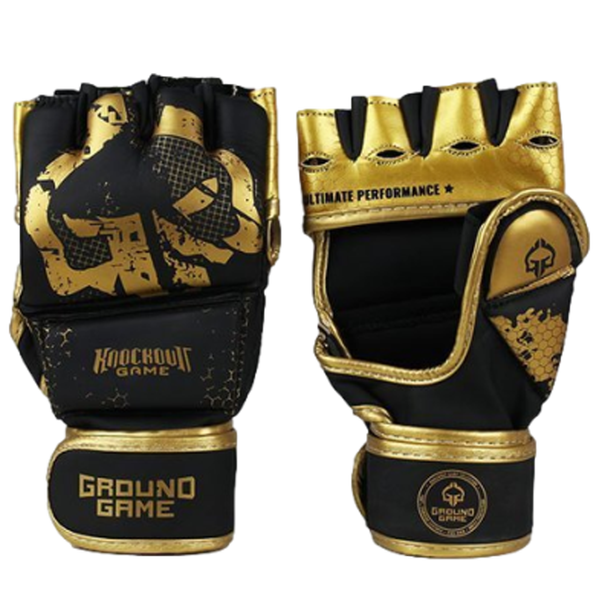 Rękawice Ground Game MMA Cage Gold
