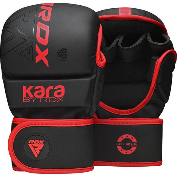 Rękawice sparingowe MMA RDX Shooter F6 Czerwone