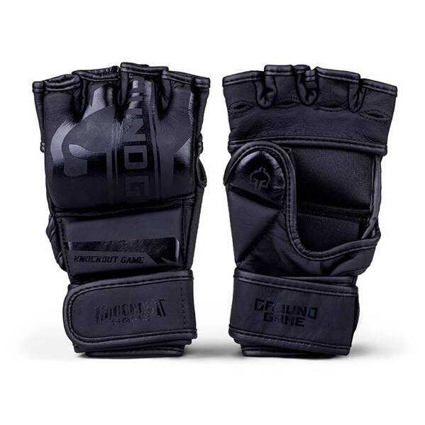 Rękawice MMA Ground Game Stripe Black