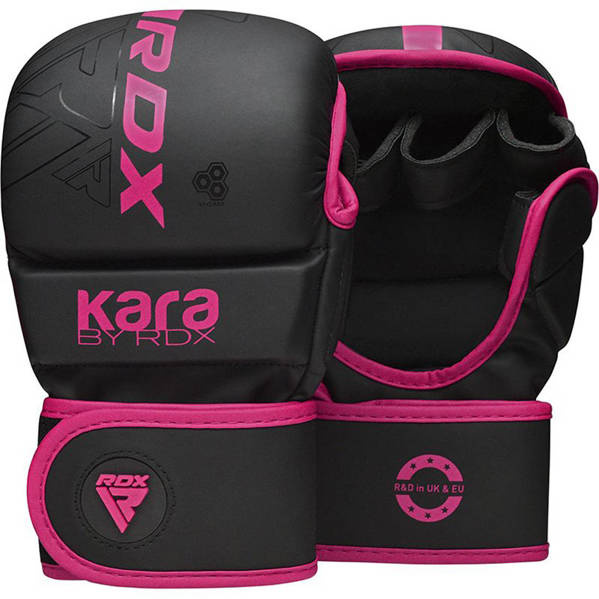 Rękawice sparingowe MMA RDX Shooter F6 Różowe