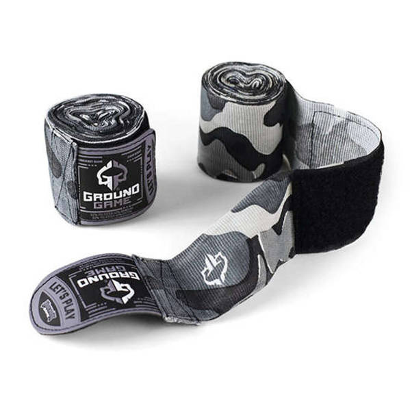 Bandaże bokserskie Ground Game Moro White