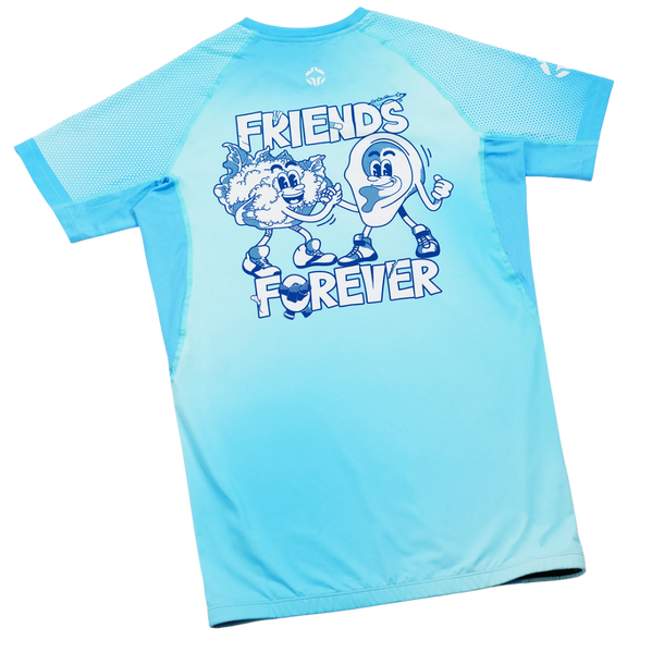 Rashguard z krótkim rękawem męski Ground Game Friends Forever