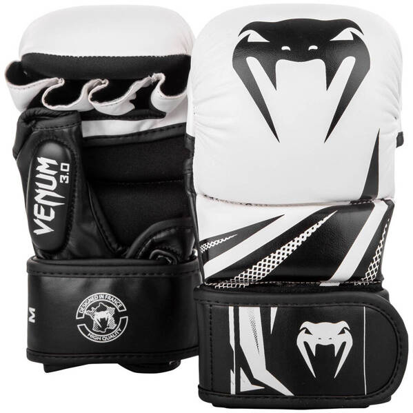 Rękawice sparingowe MMA Venum Challenger 3.0 Biały/Czarny