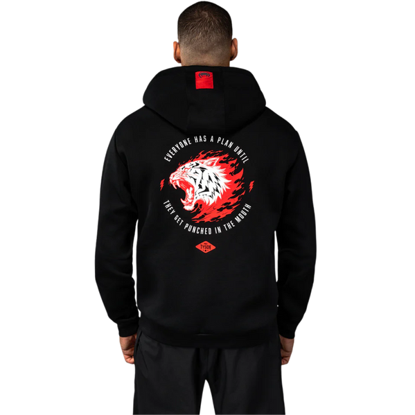 Bluza z kapturem męska Venum x Mike Tyson Tiger Czarna