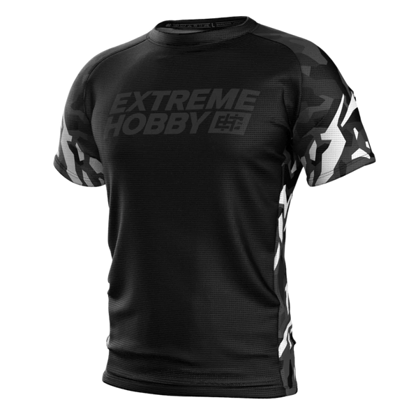 Koszulka techniczna męska Extreme Hobby Black Panther Czarny