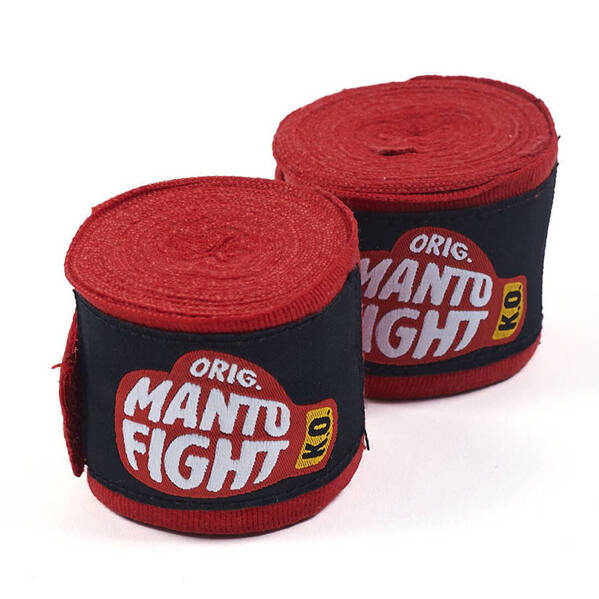 Bandaże/Owijki bokserskie Manto Glove Czerwone