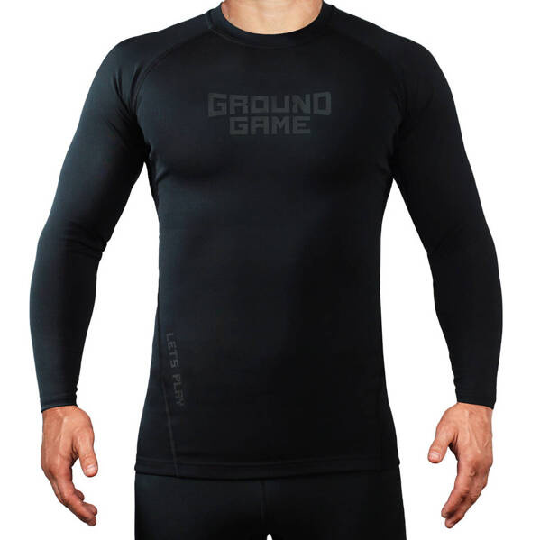 Rashguard męski Ground Game Athletic Shadow Longsleeve