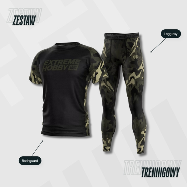 Zestaw treningowy Extreme Hobby Jungle Panther Czarny Set
