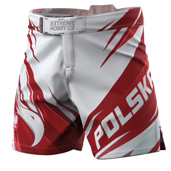 Spodenki męskie Extreme Hobby Athletic Polska Ultimate Biały