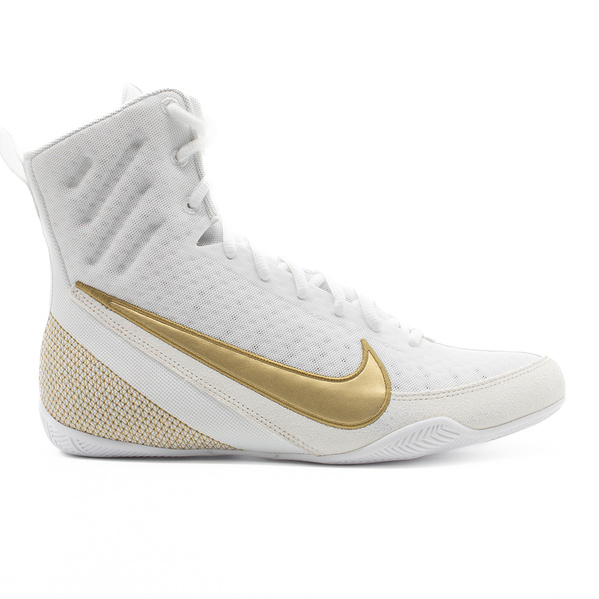Buty bokserskie męskie Nike Machomai 3 Biały/Złoty