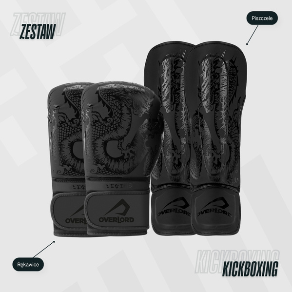 Zestaw treningowy do K1 Overload Legend Czarny set