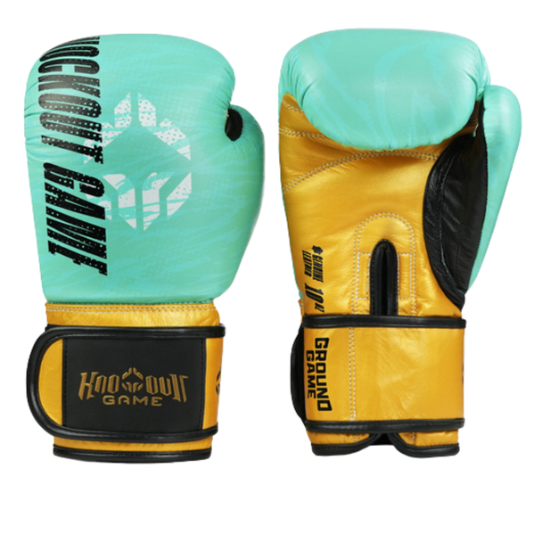 Rękawice bokserskie Ground Game Prime Green
