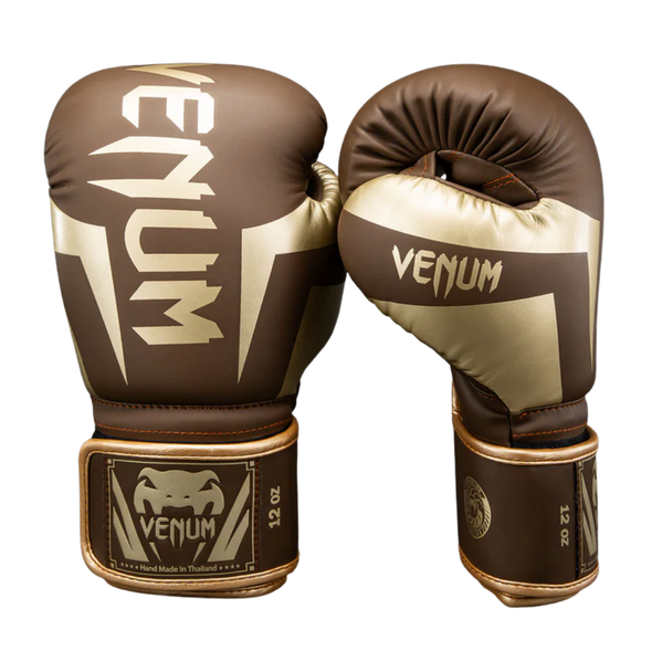 Rękawice bokserskie Venum Elite Boxing Brązowe