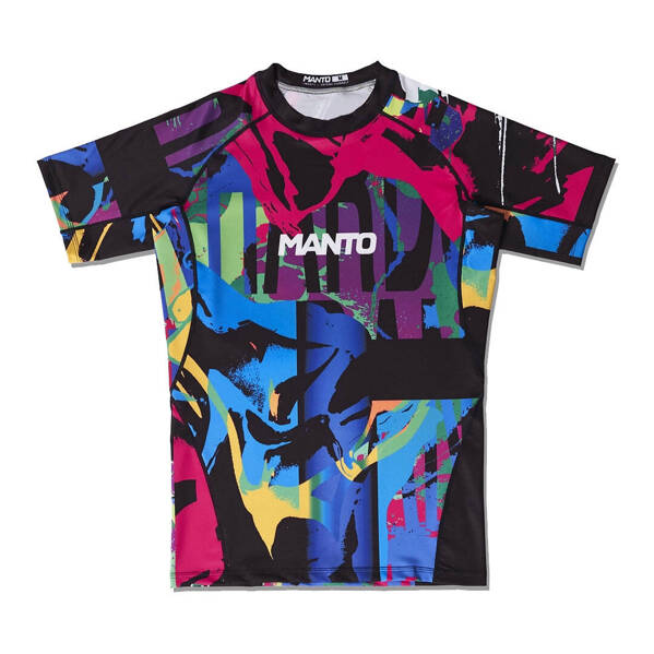 Rashguard z krótkim rękawem męski Manto Rave