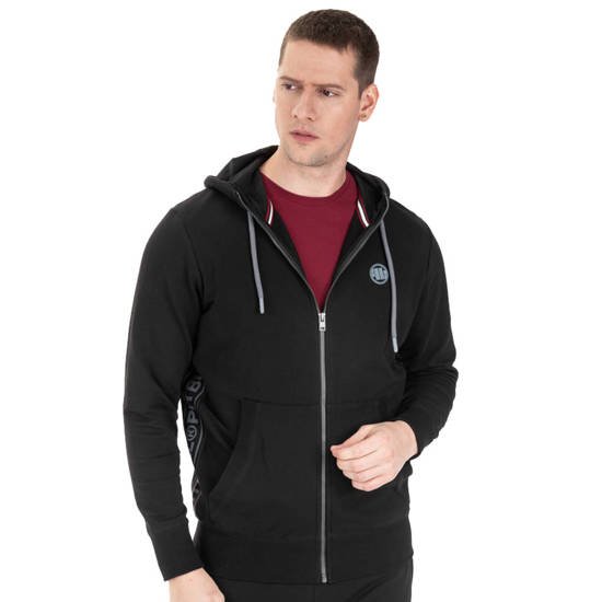  Bluza męska Hooded Zip Pit Bull French Terry Small Logo