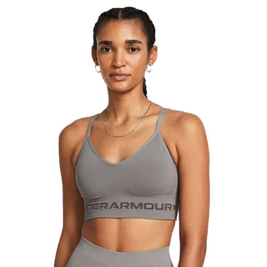 Biustonosz Under Armour Seamless Low Long Bra 1357719