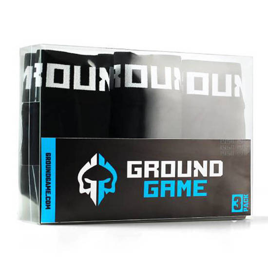 Bokserki bawełniane Ground Game Minimal 3-pack