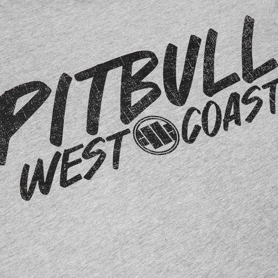 Koszulka męska Pit Bull Grey Dog 