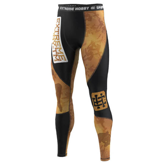 Legginsy męskie Extreme Hobby Golden Warrior