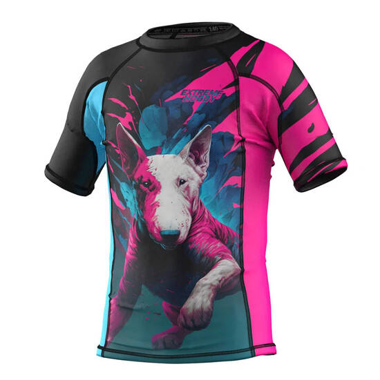 Rashguard dziecięcy Extreme Hobby Vivid Bulterier