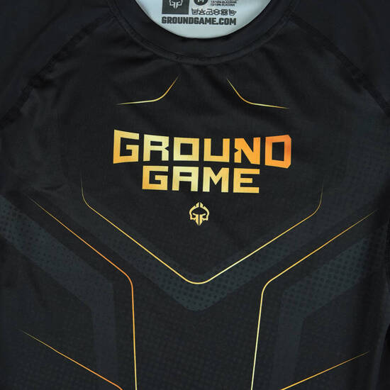 Rashguard z długim rękawem męski Ground Game Gold 2.0