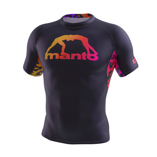 Rashguard z krótkim rękawem męski Manto Leopard