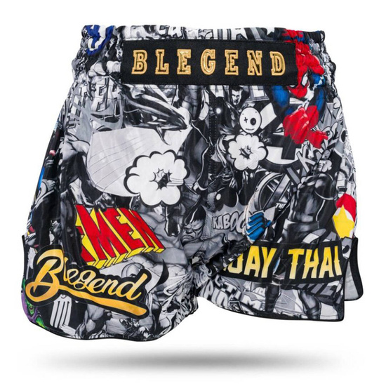 Spodenki Muay Thai B Legend 3 Czarne