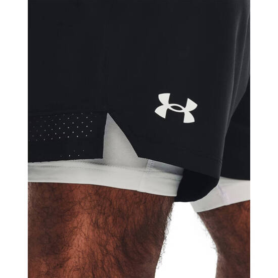 Spodenki męskie Under Armour Vanish 2in1 1373764 Czarne