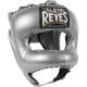 Kask bokserski Cleto Reyes Pointed Face Bar Srebrny